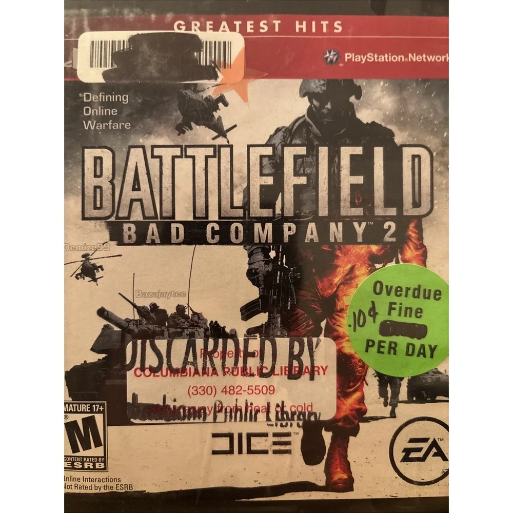 Battlefield Bad Company 2 PS3 PlayStation 3 TESTED!